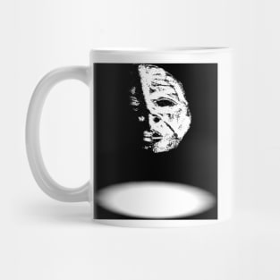 Mask. On The Stage. Mug